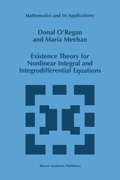 Existence Theory for Nonlinear Integral and Integrodifferential Equations - O'Regan, Donal;Meehan, Maria