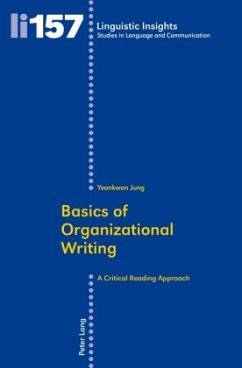 Basics of Organizational Writing - Jung, Yeonkwon