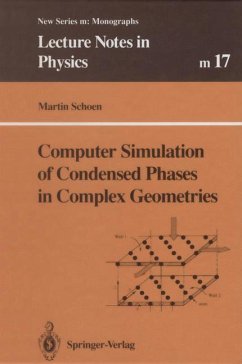 Computer Simulation of Condensed Phases in Complex Geometries - Schoen, Martin