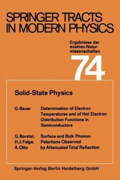 Solid-State Physics - Bauer, G.; Otto, A.; Falge, H. J.; Borstel, G.