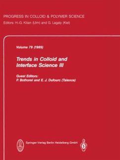 Trends in Colloid and Interface Science III