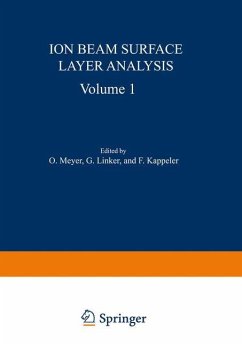 Ion Beam Surface Layer Analysis - Meyer, Otto