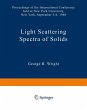 Light Scattering Spectra of Solids - Bild 1