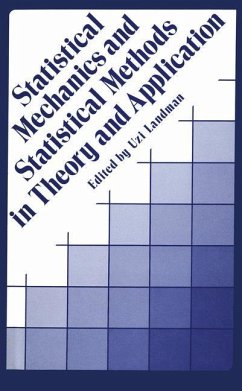 Statistical Mechanics and Statistical Methods in Theory and Applications