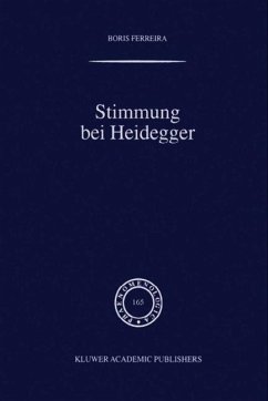 Stimmung bei Heidegger - Ferreira, B.