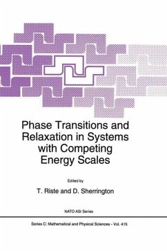 Phase Transitions and Relaxation in Systems with Competing Energy Scales