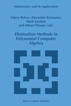 Elimination Methods in Polynomial Computer Algebra - Bykov, V.; Passare, Mikael; Lazman, M.; Kytmanov, A.