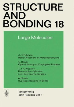 Large Molecules - Fuhrhop, J. -H.; Novak, A.; Weakley, T. J. R.; Blauer, G.