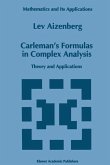 Carleman¿s Formulas in Complex Analysis