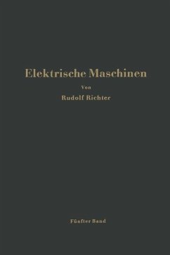 Elektrische Maschinen - Richter, Rudolf