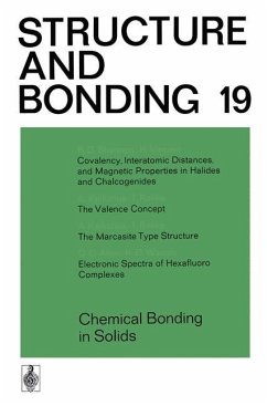 Chemical Bonding in Solids - Dunitz, J. D.; Hemmerich, P.; Holm, R. H.; Williams, R. J. P.; Jørgensen, C. K.; Neilands, J. B.; Reinen, D.; Ibers, J. A.