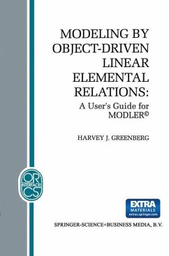 Modeling by Object-Driven Linear Elemental Relations - Greenberg, H. J.