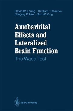Amobarbital Effects and Lateralized Brain Function - Loring, David W.;Meador, Kimford J.;Lee, Gregory P.