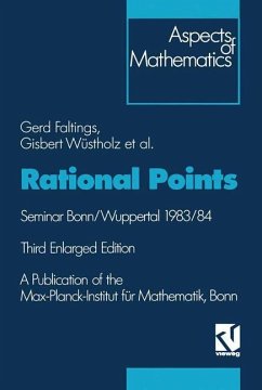 Rational Points - Faltings, Gerd;Wüstholz, Gisbert