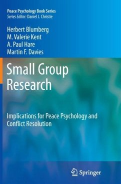 Small Group Research - Blumberg, Herbert;Kent, M. Valerie;Hare, A. Paul