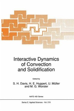 Interactive Dynamics of Convection and Solidification