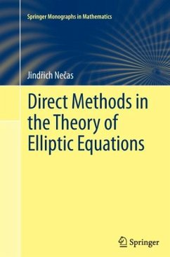 Direct Methods in the Theory of Elliptic Equations - Necas, Jindrich