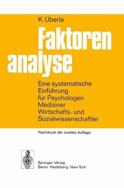 Faktorenanalyse - Überla, K.