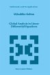 Global Analysis in Linear Differential... - Bild 1
