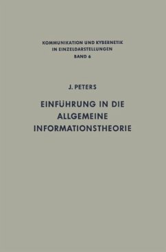 Einführung in die allgemeine Informationstheorie - Peters, Johannes