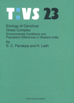 Ecology of Cenchrus grass complex - Pandeya, S. C.;Lieth, Helmut