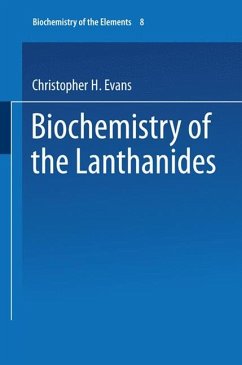 Biochemistry of the Lanthanides - Evans, Christopher H.