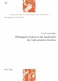 Philologische Studien zu den Papstbriefen des &quote;Codex epistolaris Karolinus&quote;
