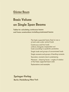 Basic Values on Single Span Beams - Baum, G.