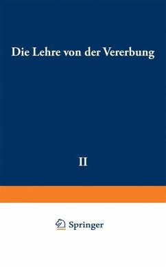 Die Lehre von der Vererbung - Goldschmidt, Richard