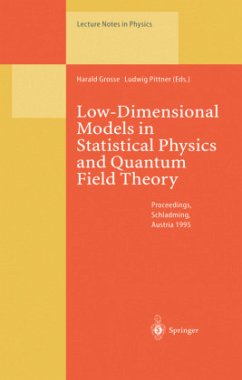 Low-Dimensional Models in Statistical Physics and Quantum Field Theory