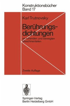 Berührungsdichtungen - Trutnovsky, Karl