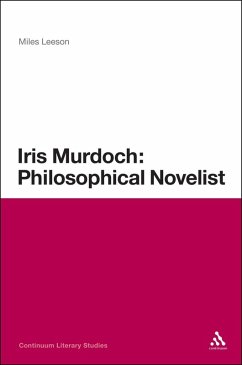 Cover Iris Murdoch: Philosophical Novelist (eBook, PDF)