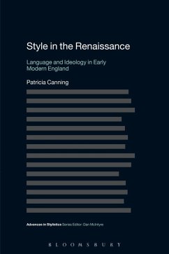 Style in the Renaissance (eBook, PDF) - Canning, Patricia