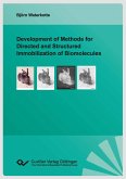 Development of Methods for Directed and Structured Immobilization of Biomolecules