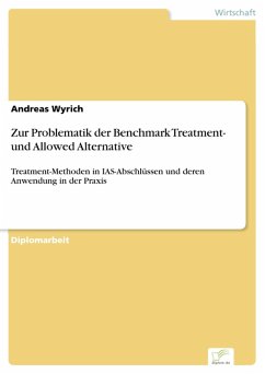 Zur Problematik der Benchmark Treatment- und Allowed Alternative (eBook, PDF) - Wyrich, Andreas