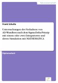 Untersuchungen des Verhaltens von AD-Wandlern nach dem Sigma-Delta-Prinzip mit einem oder zwei Integratoren und deren Simulation mit MATHEMATICA (eBook, PDF)