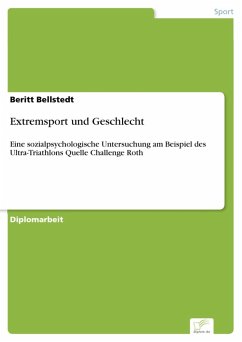 Extremsport und Geschlecht (eBook, PDF) - Bellstedt, Beritt