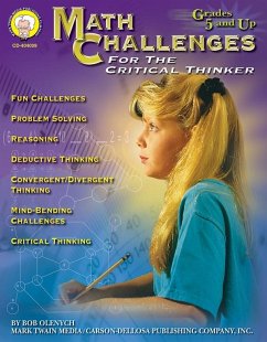 Cover Math Challenges for the Critical Thinker, Grades 5 - 8 (eBook, PDF)