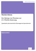 Der Beitrag von Thorium zur (U+TH)/He-Datierung (eBook, PDF)
