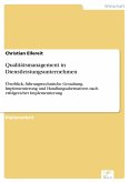 Qualitätsmanagement in Dienstleistungsunternehmen (eBook, PDF)