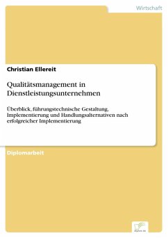 Qualitätsmanagement in Dienstleistungsunternehmen (eBook, PDF) - Ellereit, Christian