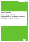 Untersuchungen über die Sandablagerungen in der Seeve im Bereich des Rangierbahnhofes Maschen (eBook, PDF)