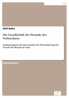 Die Gesellschaft der Freunde des Verbrechens (eBook, PDF) - Bohn, Olaf