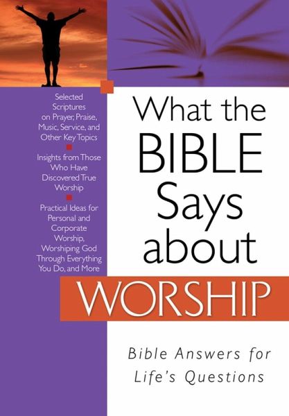 What the Bible Says about Worship (eBook, ePUB) What the Bible Says about Worship (eBook, ePUB)