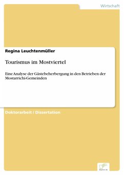 Tourismus im Mostviertel (eBook, PDF) - Leuchtenmüller, Regina