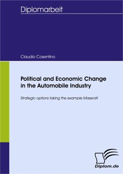 Political and Economic Change in the Automobile Industry (eBook, PDF) - Cosentino, Claudio