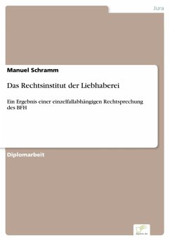 Das Rechtsinstitut der Liebhaberei (eBook, PDF) - Schramm, Manuel