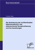 Die Verankerung der nichtterritorialen Selbstverwaltung in der österreichischen Bundesverfassung und ihre Auswirkungen (eBook, PDF)