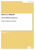 Die Kraftfahrzeugsteuer (eBook, PDF)