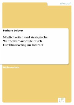 Möglichkeiten und strategische Wettbewerbsvorteile durch Direktmarketing im Internet (eBook, PDF) - Leitner, Barbara